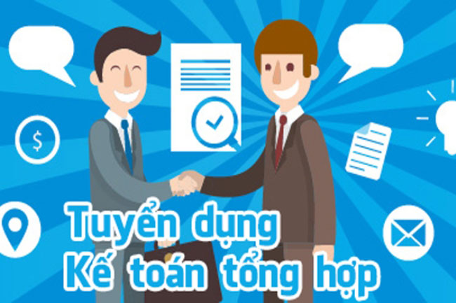 Tuyen dung nhan su ke toan tong hop, muc luong cao, di lam ngay