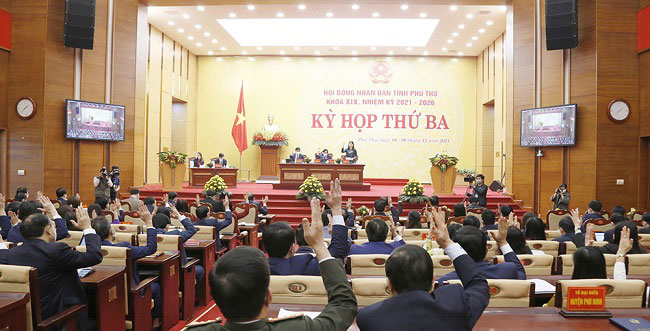 Ky hop thu Ba, HDND tinh khoa XIX thanh cong tot dep