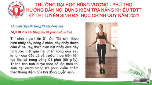 Huong dan du thi nang khieu The duc The thao online