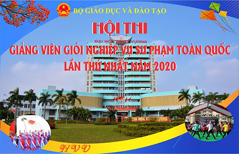 Hoi nghi thong nhat cac noi dung cho Hoi thi Giang vien gioi NVSP toan quoc lan thu nhat nam 2020