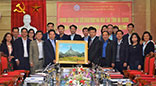Truong DH Hung Vuong tiep don va lam viec voi So GD&DT tinh Ha Giang