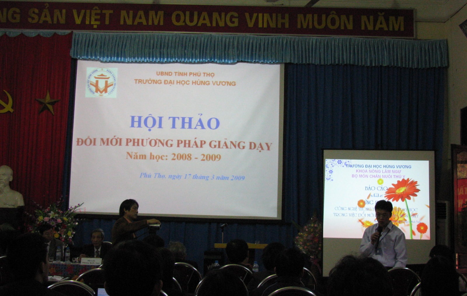 Hoi thao doi moi phuong phap giang day nam 2009